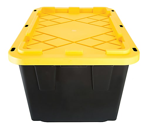 27gallon Storage Box, Heavy Duty Storage Box, Stackable Plastic