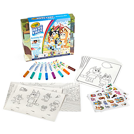 Crayola Color Wonder Activity Kit, Bluey