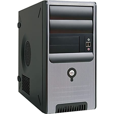 In Win Z583 Mini Tower Chassis with USB3.0 - Mini-tower - Black, Silver - Steel - 5 x Bay - 1 x 350 W - Power Supply Installed - Micro ATX Motherboard Supported - 1 x Fan(s) Supported - 2 x External 5.25" Bay - 2 x External 3.5" Bay