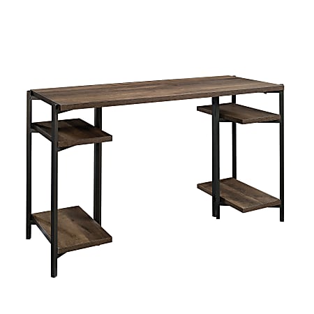 Sauder® North Avenue 50"W Executive Computer Desk, 50"W, Smoked Oak