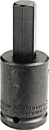Black+Decker Socket Bits, 3/4 in Drive, 3/4 in Tip