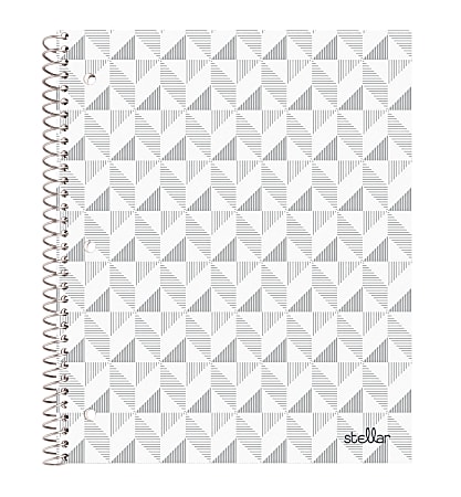 Office Depot® Brand Stellar Notebook, 8-1/2" x 11", 1 Subject, College Ruled, 80 Sheets, Chevron