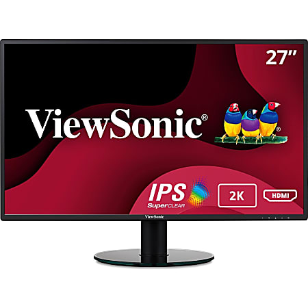 ViewSonic® VA2719-2K-SMHD 27" WQHD LED Monitor
