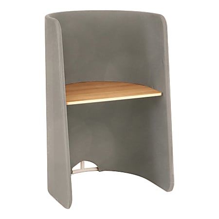 Safco Roam Touchdown Workstation, 51-1/2"H x 33"W x 30"D, Dark Gray