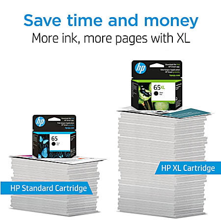 Hp 65 sale black ink cartridge