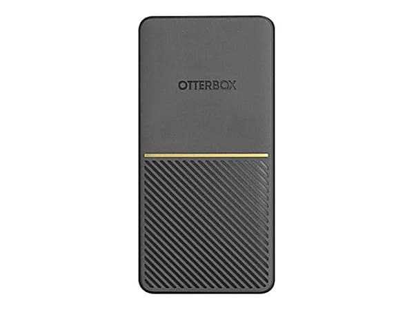 OtterBox - Power bank - 20000 mAh - 18 Watt - 3 A - PD 3.0, QC 3.0 - 2 output connectors (USB, USB-C) - on cable: USB, USB-C