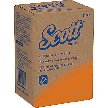 Scott Tough Orange Skin Cleanser - Naturally Tuff Orange Scent - 118.3 fl oz (3.5 L) - Dirt Remover, Grime Remover - Hand - White - Non-abrasive - 2 / Carton