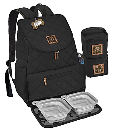 Mobile Dog Gear Weekender Backpack, Black