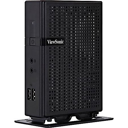 Viewsonic SC-T45 Desktop Slimline Thin Client - Intel Atom N2800 Dual-core (2 Core) 1.86 GHz - Black - TAA Compliant