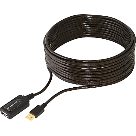 Sabrent CB-USBXT GU0017 USB Active Extension Cable, 32'