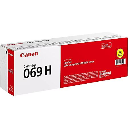 Canon 69 Yellow High Yield Toner Cartridge 5095C001 - Office Depot