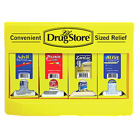 Lil' Drugstore® Single-Dose 4 Medicine Dispenser, 110 Packets