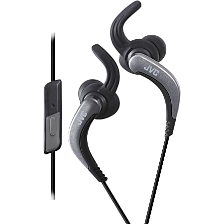 JVC® Earbud Headphones, Black