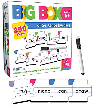 Carson Dellosa Education Big Box Of Sentence Building Game