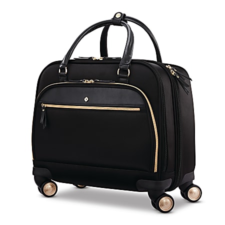 Samsonite® Spinner Mobile Office Overnighter Bag With 15.6" Laptop Pocket, Black