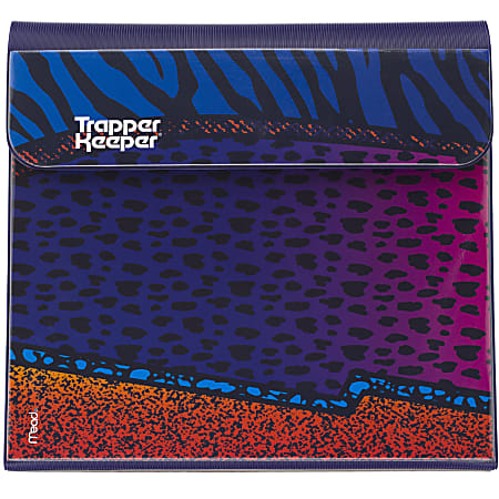Mead® 3-Ring Trapper Keeper Binder, 1" Round Rings, Animal