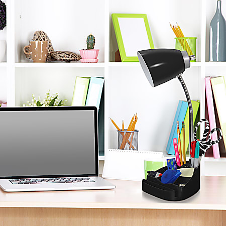 Tall desk lamp with usb port on sale