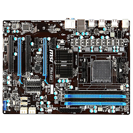 MSI 970A-G43 Desktop Motherboard - AMD Chipset - Socket AM3+