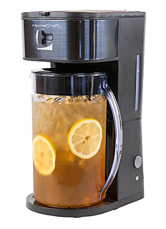 Nostalgia Classic Retro 3-Qt. Iced Tea & Coffee Brewing System with Pitcher Aqua