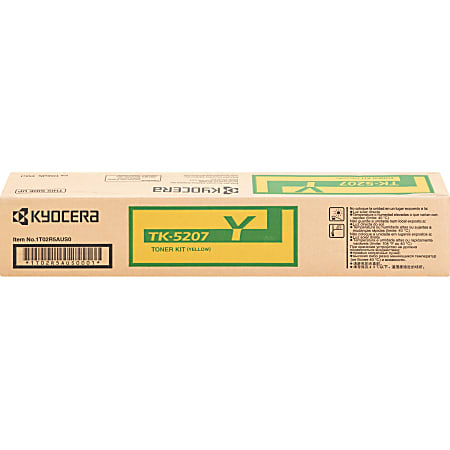 Kyocera TK-5207Y Original Laser Toner Cartridge - Yellow - 1 Each - 12000 Pages Kyocera TK-5207Y Original Laser Toner Cartridge - Yellow - 1 Each - 12000 Pages