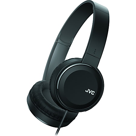 JVC HA-S190M Headset - Stereo - Wired - Over-the-head - Binaural - Circumaural - Black
