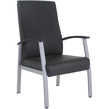 Lorell High-Back Healthcare Guest Chair - Vinyl Seat