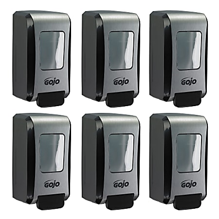 GOJO® FMX-20 Soap Dispenser, Black/Chrome