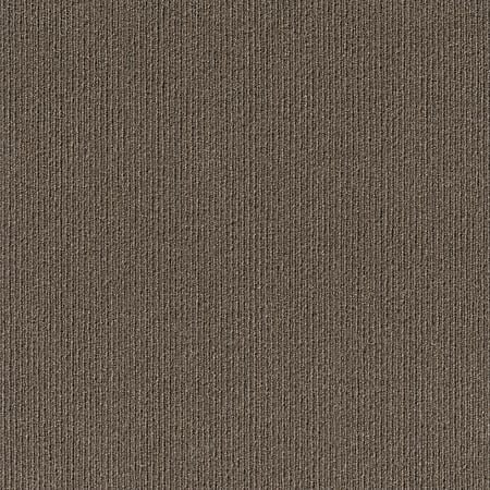 Foss Floors Edge Peel & Stick Carpet Tiles, 24" x 24", Espresso, Set Of 15 Tiles