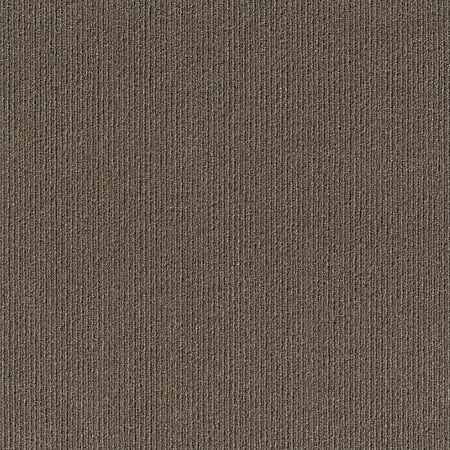 Foss Floors Edge Peel & Stick Carpet Tiles, 24" x 24", Espresso, Set Of 15 Tiles