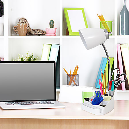 Desk lamp organizer sales