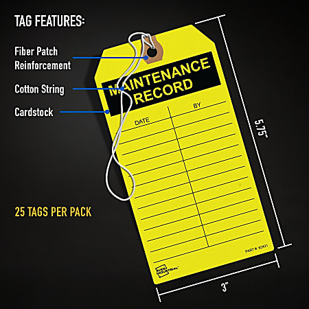 Avery Preprinted REPAIR REQUIRED Repair Tags - 5.75 Avery Preprinted REPAIR REQUIRED Repair Tags - 5.75