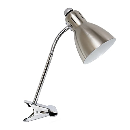 Simple Designs Adjustable Clip Light Desk Lamp, Adjustable