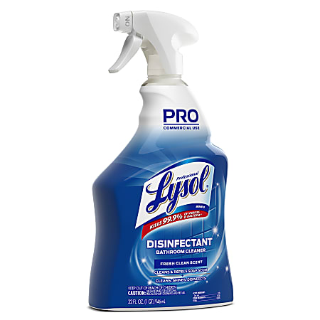 Lysol® Professional Disinfectant Basin Tub & Tile Cleaner, 32 Oz Bottle