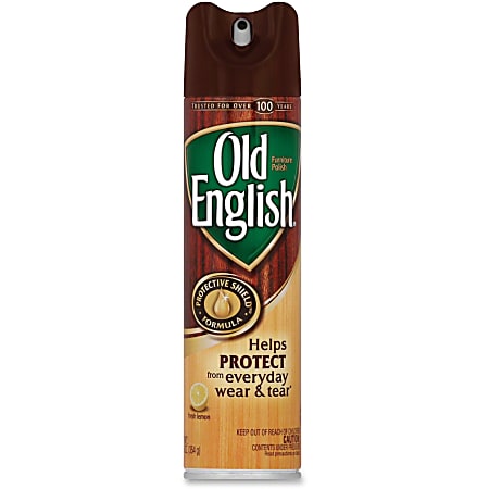 Old English® Furniture Aerosol Polish, Lemon Scent, 12.50 Oz Can