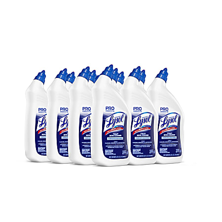 Lysol Professional Disinfectant Power Toilet Bowl Cleaner 32 Oz