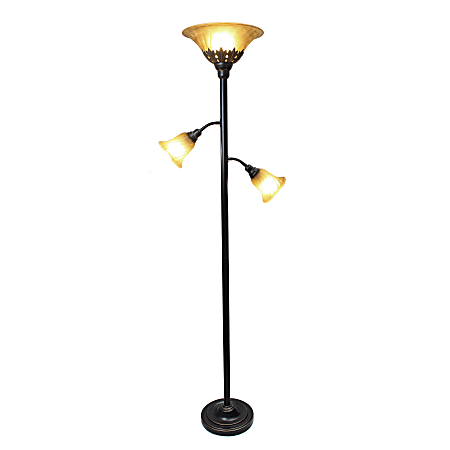 Champagne floor lamp top