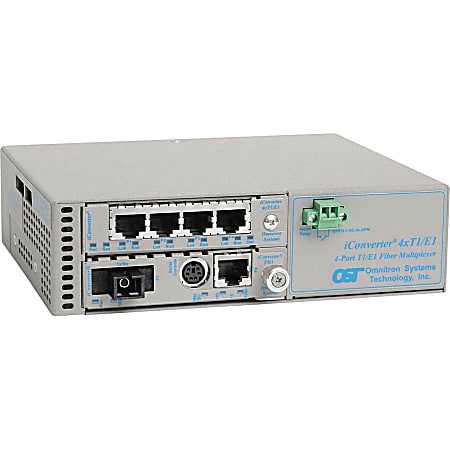 Omnitron Systems iConverter 8830N-2 T1/E1 Multiplexer - 1 Gbit/s