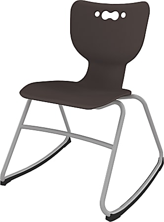 MooreCo Hierarchy Armless Rocker Chair, 18", Black