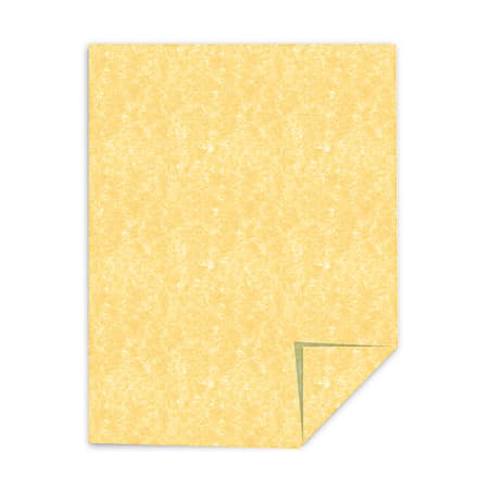 Parchment Specialty Paper, 24 lb Bond Weight, 8.5 x 11, Gold, 100/Pack -  Zerbee