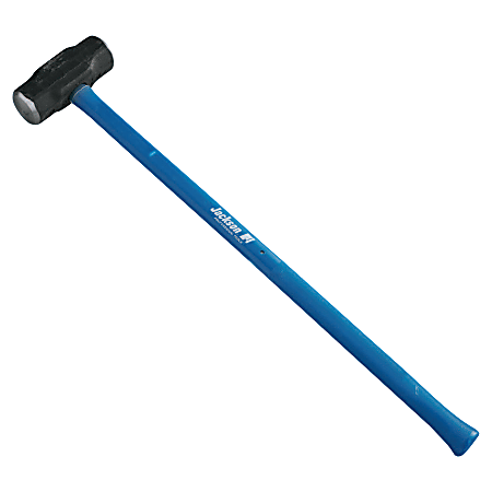 Jackson Double-Face Sledge Hammer with Fiberglass Handle, 10 lbs