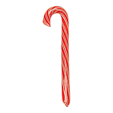 Hammond's Candies Cinnamon Candy Canes, 1.75 Oz, Pack Of 48 Candy Canes