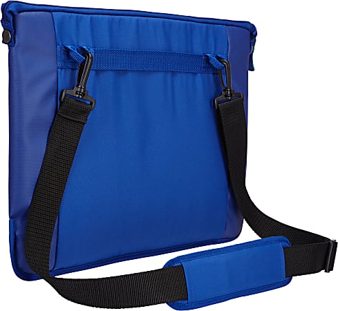 Case Logic Intrata INT 115 Carrying Case Attach for 16 Notebook Ion Polyester Shoulder Strap Handle 16.5 Height x 12.6 Width x 1.2 Depth Office Depot