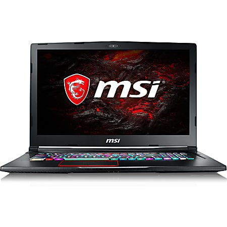 MSI GE63 Raider RGB-499 Laptop, 15.6" Full HD Screen, Intel® Core™ i7-9750H, 32 GB Memory, 512 GB Solid State Drive, Windows® 10 Home