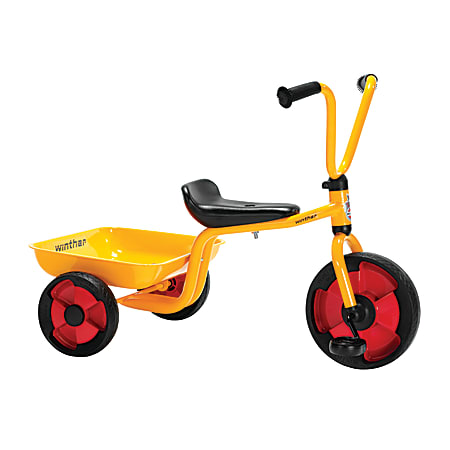 Winther Duo Tricycle With Tray, Red/Yellow/Black