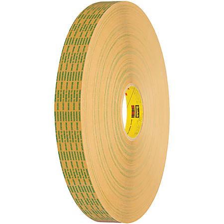 Scotch® 465XL Adhesive Transfer Tape, 3" Core, 0.75" x 60 Yd., Clear, Case Of 6