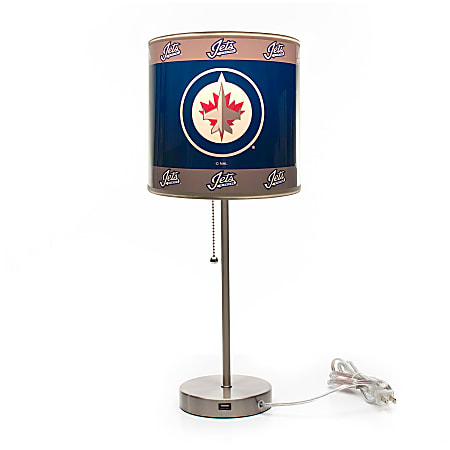 Imperial NHL Table Lamp, 19"H, Winnipeg Jets