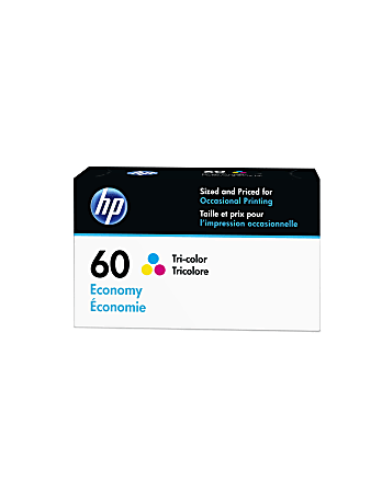 HP 60 Economy Yield Tricolor Ink Cartridge (B3B06AN)