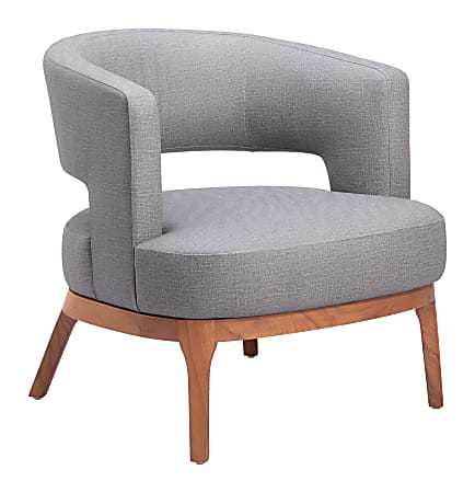 Zuo Penryn Accent Chair, Slate Gray
