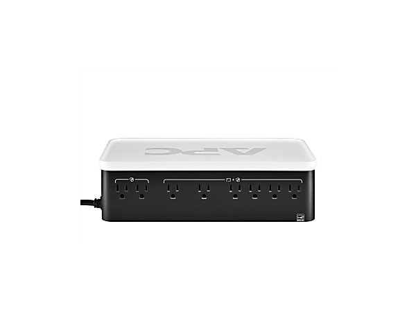APC Back-UPS, 900VA/540W, Floor/Wall Mount, 120V, 8x NEMA 5-15R Outlets, USB Type A + C Ports, BE900G3