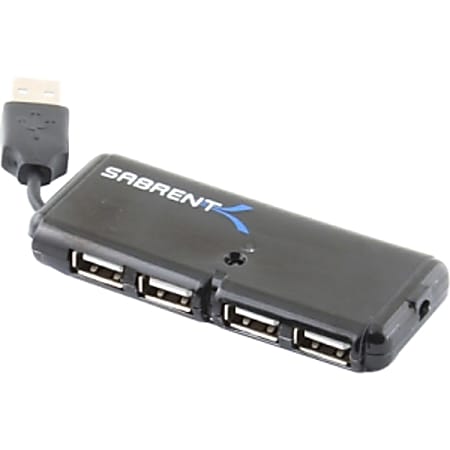 Sabrent 4-Ports Ultra Slim Self Powered Mini USB 2.0 Hub